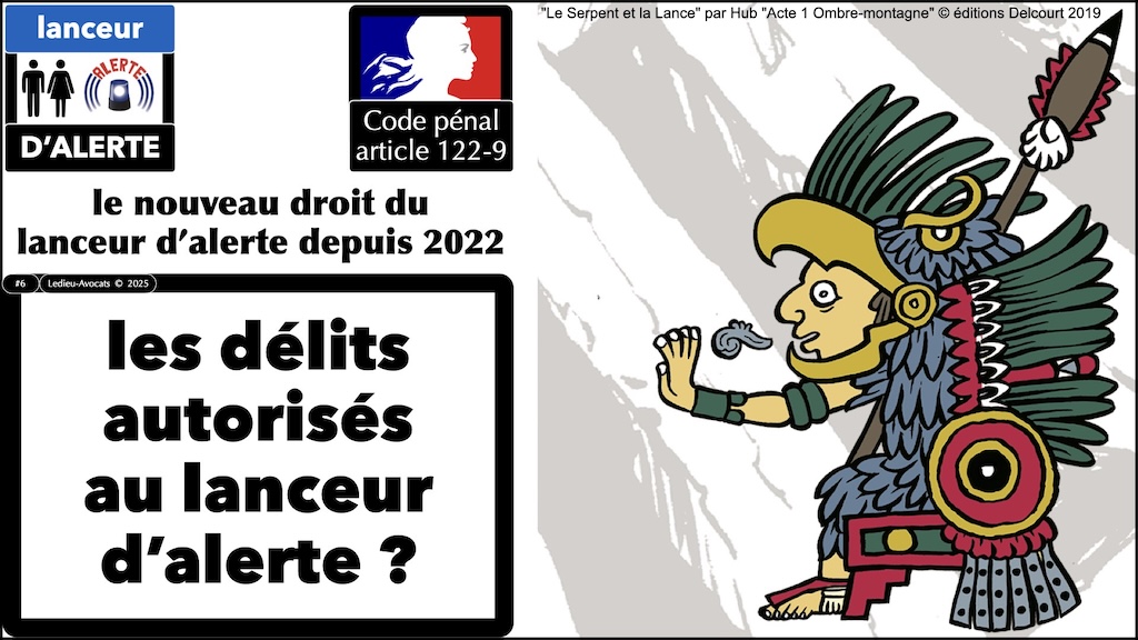 Lanceur d'alerte les délits autorisés par des divulgations "légitimes"